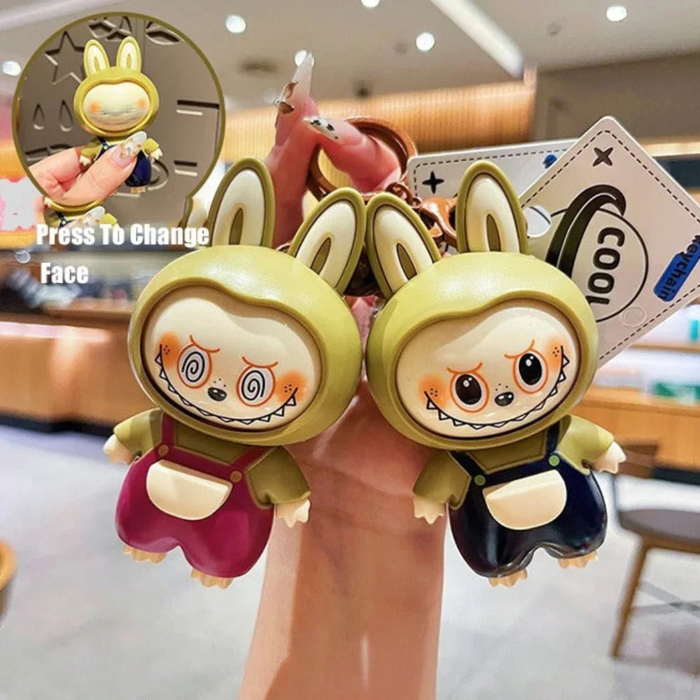 Labubu Face Changing Doll Toy