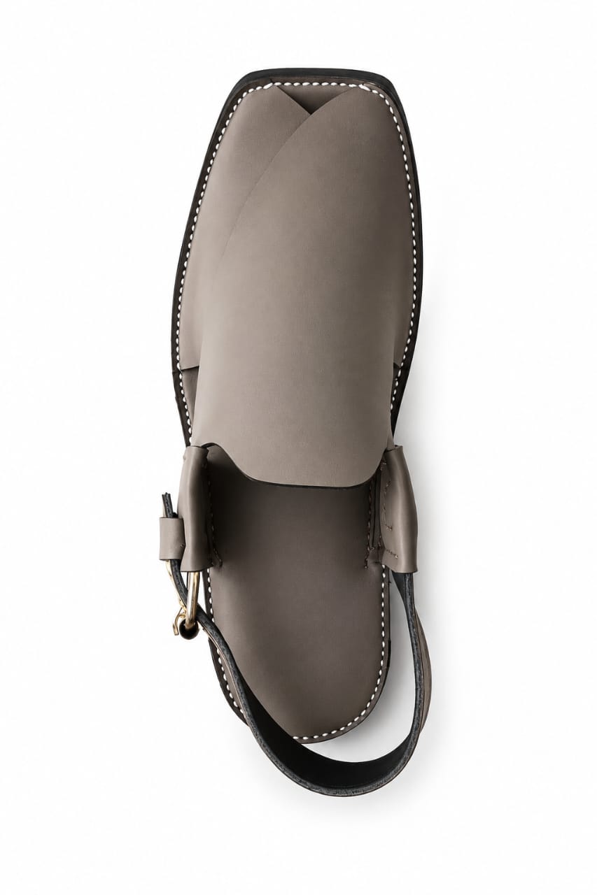 Premium Peshawari Chappal – Handmade Leather Sandals for Men