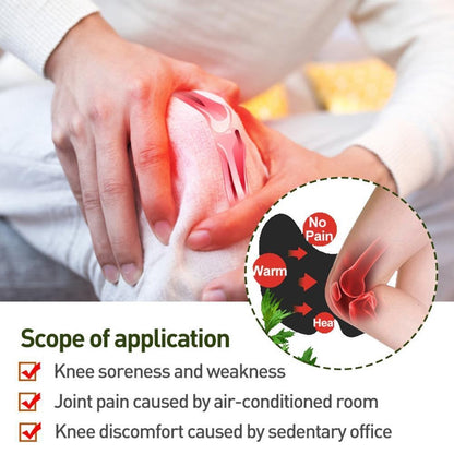Herbal Knee Pain Relief Patch – Heat Therapy