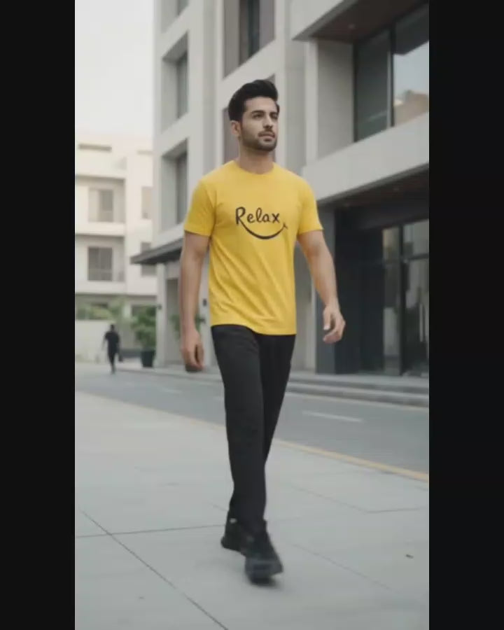 Premium Relax 2-Piece T-Shirt &amp; Jogger Tracksuit Set for Men