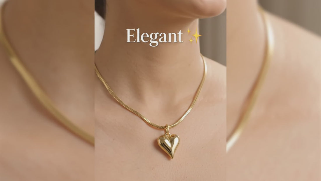 Premium Heart Elegant Necklace – Elevate Your Everyday Look