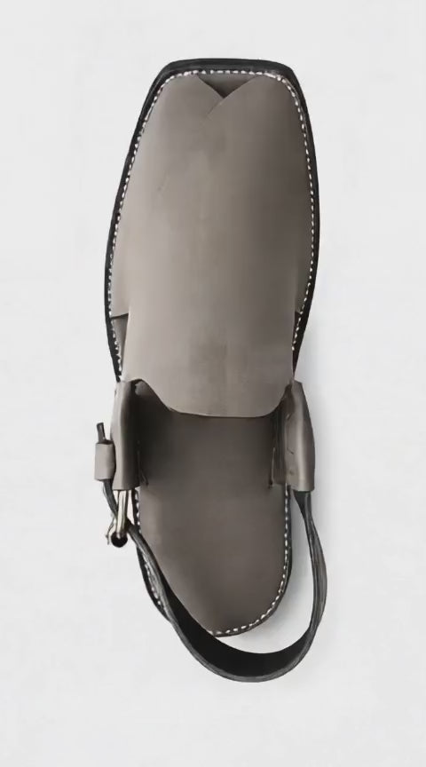 Premium Peshawari Chappal – Handmade Leather Sandals for Men