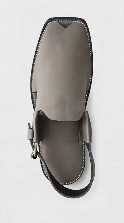 Premium Peshawari Chappal – Handmade Leather Sandals for Men