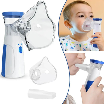 Portable Rechargeable Nebulizer | Asthma Inhaler Machine For Kids And Adults - Health Product Designed For Respiratory Support And Daily Safety Routine